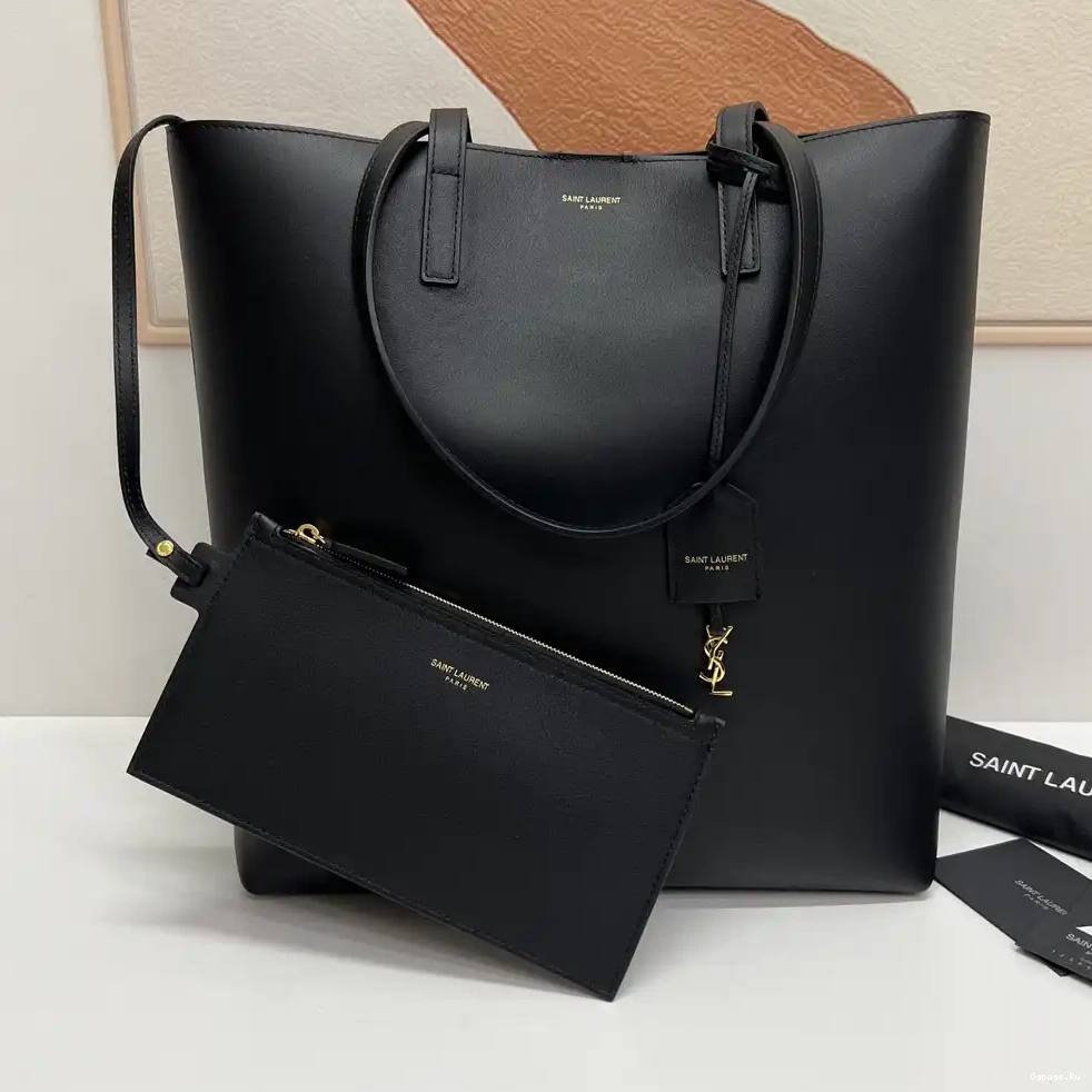 SHOPPING SAINT YSL LEATHER LAURENT 0520